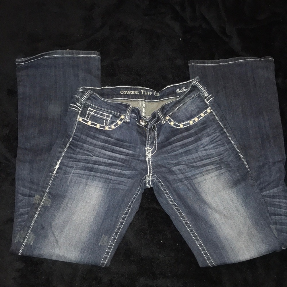 cowgirl tuff don’t fence me in pearls 27 regular